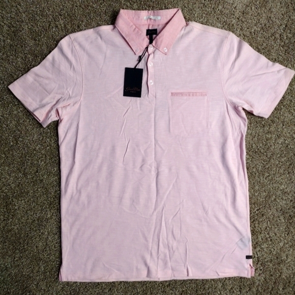 Good Man Brand Pink Polo Shirt NWT - Picture 1 of 7